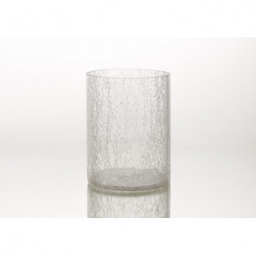 Vase Craquele Cylindre h20D15T