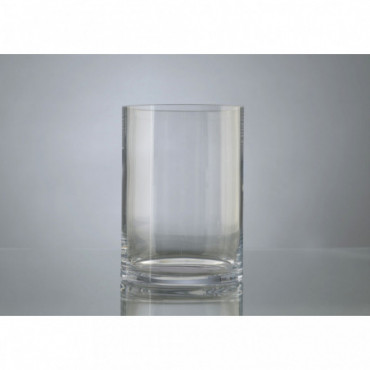 Vase Cylindre H21 D15 Transparent