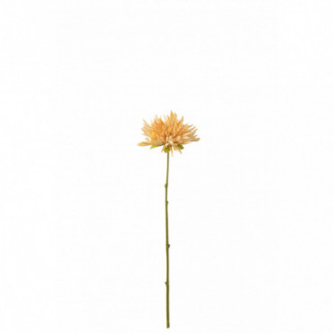Chrysantheme Mini Plastique Orange Clair