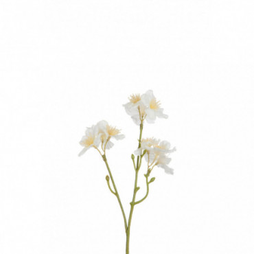 Fleur De Cerisier Blanc/Jaune Clair Petit 25Cm