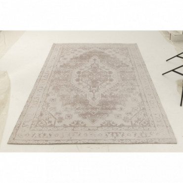 Tapis Oriental Polyester Beige/Taupe