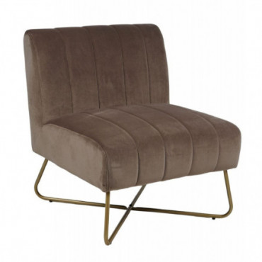Fauteuil Alfred Velours Weimar