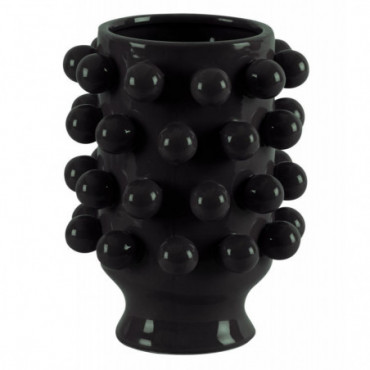 Vase Céramique de Décoration Grappa Noire