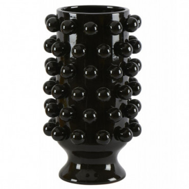 Vase Céramique de Décoration Grappa Noire