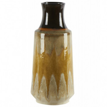 Vase Céramique de Décoration Lava Moutarde