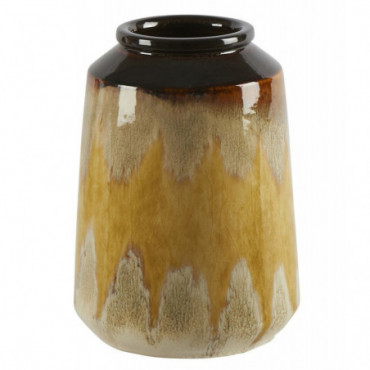 Vase Céramique de Décoration Terra Moutarde