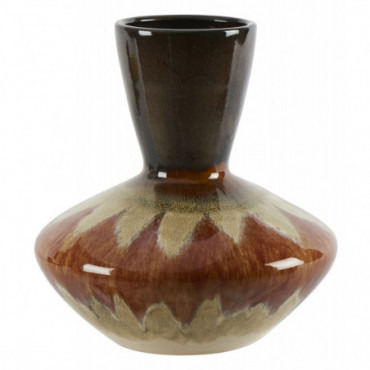 Vase Céramique de Décoration Volcano Orange