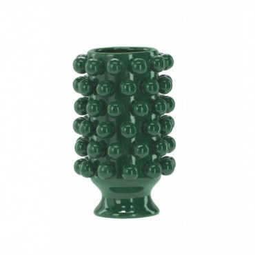 Vase Céramique de Décoration Grappa Verte