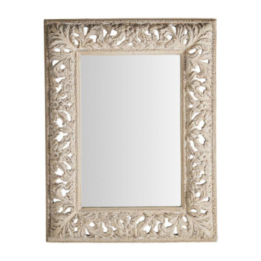 Miroir Crème en Miroir 127cm
