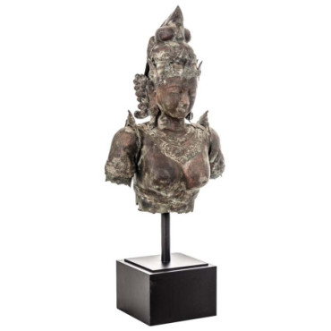 Figurine Balinais Cuivre en Laiton 124cm