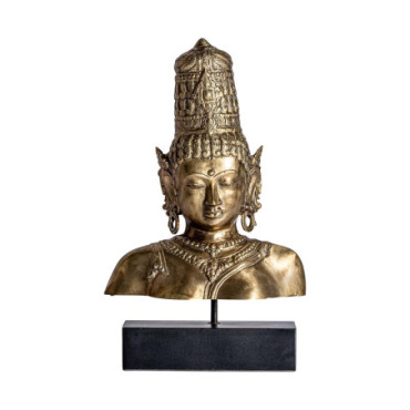 Buste Bouddha Bronze en Bronze 41cm