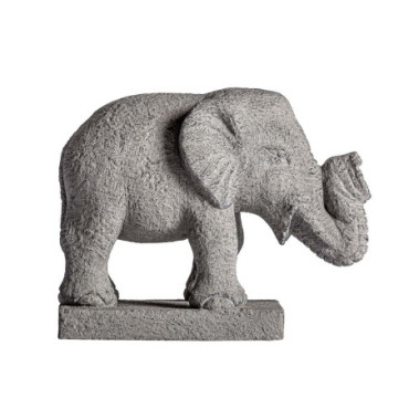 Elephant Gris en Ciment 50cm
