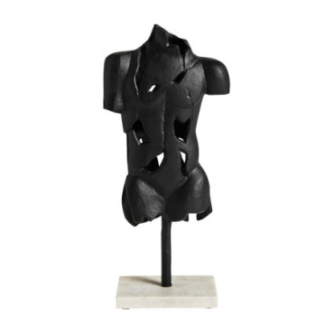 Sculpture Messier Noir Blanc en Aluminium 42cm