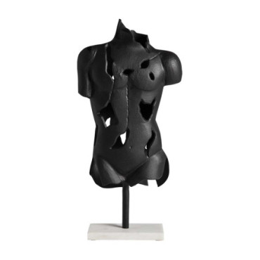 Sculpture Messier Noir Blanc en Aluminium 59cm