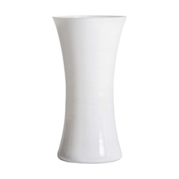 Vase Donet Blanc en Crystal 36cm