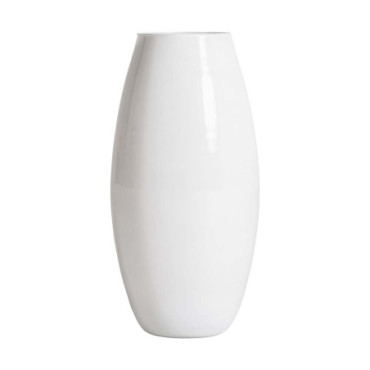 Vase Donet Blanc en Crystal 37cm
