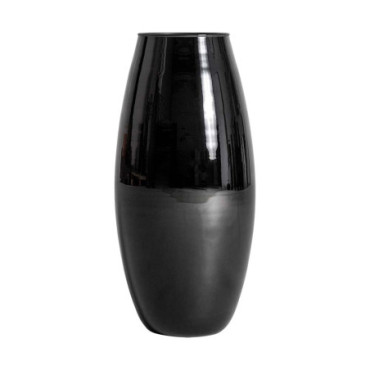 Vase Donet Noir en Crystal 36cm