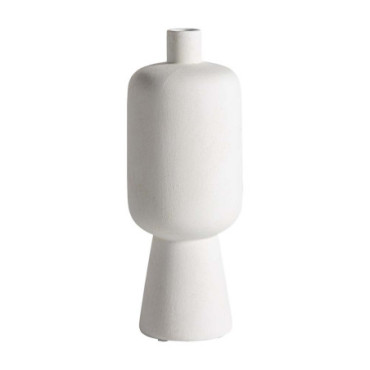Vase Leghe Blanc en Céramique 35cm