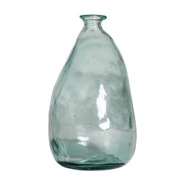 Vase Sumaya Transparent en Verre Recyclé 37cm