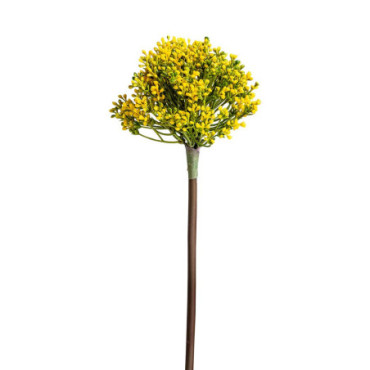 Plante Allium Jaune en Plastique 57cm