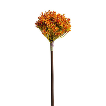 Plante Allium Orange en Plastique 57cm