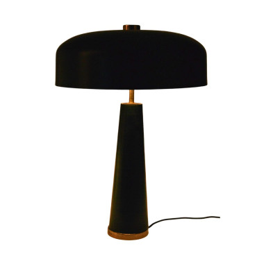 Lampe Table Theo Noire - E27 15W