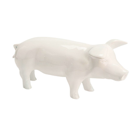 Cochon 53 Cm Blanc