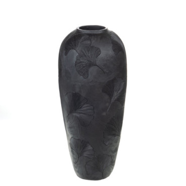 Vase Ginko Noir H74