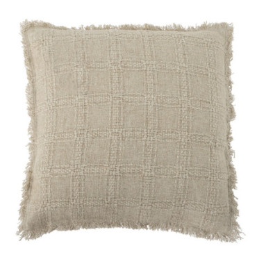 Coussin Ayla Nature Coton