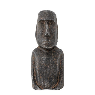 Objet déco Moai Deco Noir Métal
