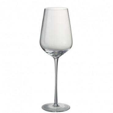Verre A Vin Blanc Cristal Transparent