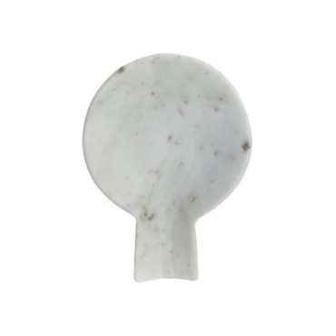 Repose cuillère marbre blanc L30 P11 H2,5cm