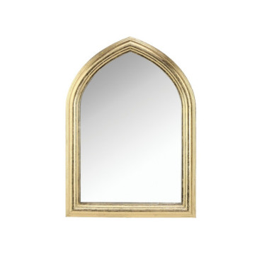Miroir Gothique doré L19,7 P2 H27,5cm