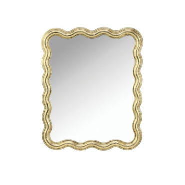 Miroir Ondulé doré L23 P2,7 H28,3cm