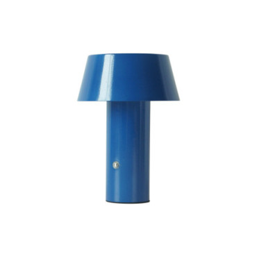 Lampe de table sans fil Mignonne bleu brillant D14 H20cm