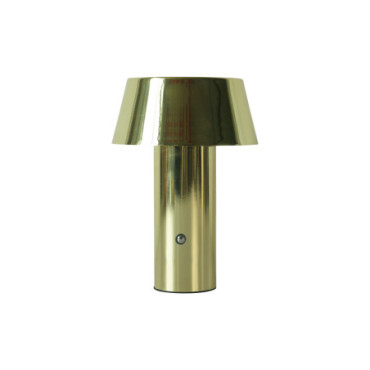 Lampe de table sans fil Mignonne doré brillant D14 H20cm