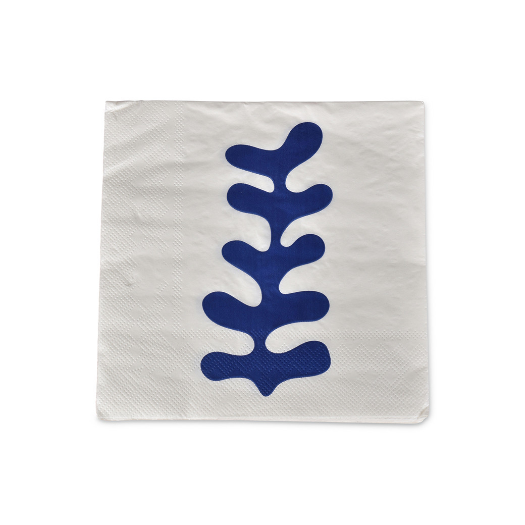 serviette papier algue bleu x20 Opjet 16420