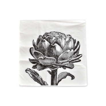 serviette papier artichaud x20