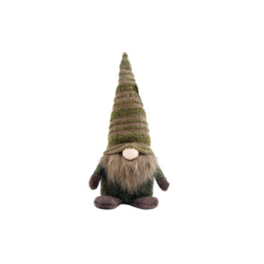 Gnome avec un chapeau vert sauge