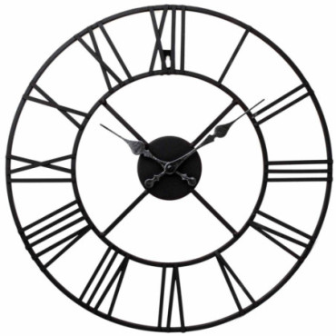 Horloge en métal chiffre romain 60cm