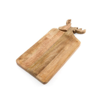 Planche à découper en bois de cerf 45 cm