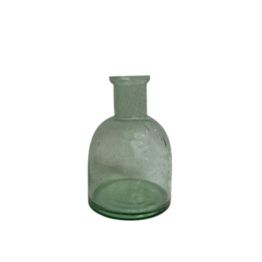 Vase à bulles vertes