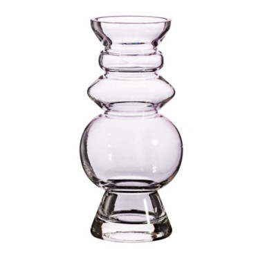 Vase en verre Selina clair