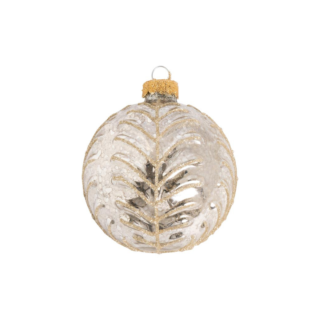 Boule de Noël tiges d'or Chehoma 35766