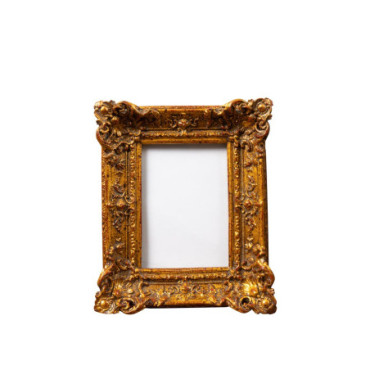 Mini porte photo doré rectangulaire (5.5x8)