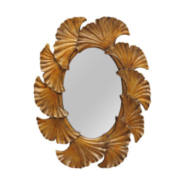 Miroir doré Ginkgo