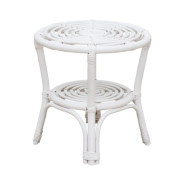 Table d'appoint blanc Passoa