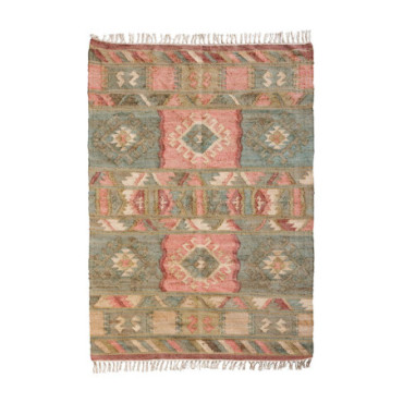 Grand tapis Kilim patchwork