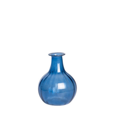 Vase ballon bleu