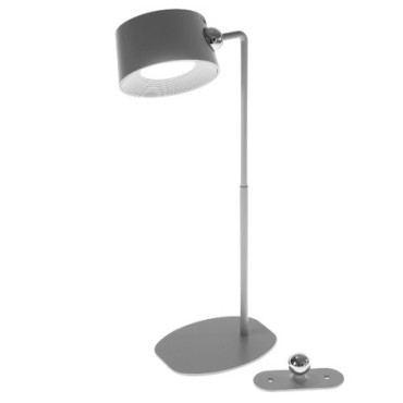 Lampe de table LED Focus grise Lampes de Table